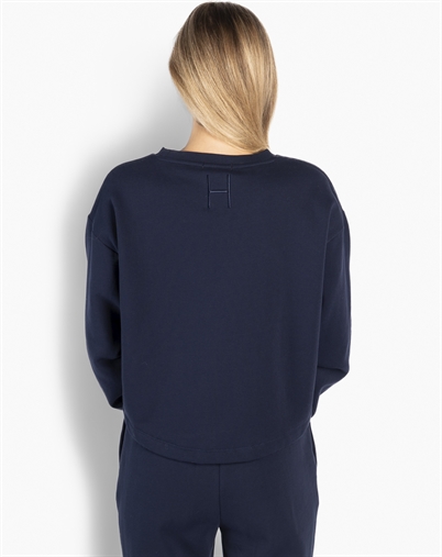 Hést - Gabriela Sweatshirt — Navy Blazer